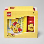LEGO® Iconic Girl svačinový set láhev a box žlutá červená – Zboží Dáma