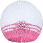 NEW BABY Pletená čepička New Baby kytička fialová – Hledejceny.cz