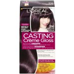 L'Oréal Casting Creme Gloss 316 tmavě fialová 48 ml – Zboží Dáma