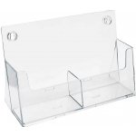 A-Z Reklama CZ plastový stojánek na letáky vedle sebe stojací 2 x A5 – Zboží Živě