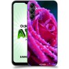 Pouzdro a kryt na mobilní telefon Samsung Pouzdro ACOVER Samsung Galaxy A14 5G s motivem Rose