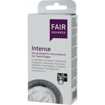 Fair Squared Condom Intense 10 ks