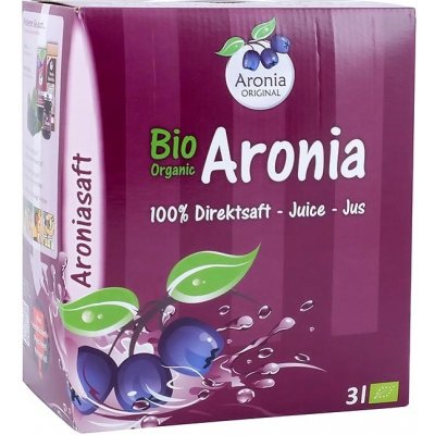 Aronia original Bio Arónie 3 l – Zboží Mobilmania