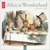 Kalendář British Library Alice in Wonderland Mini Wall Art 2024