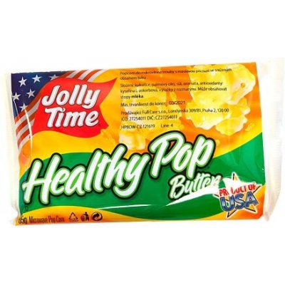 Jolly Time Healthy Pop Butter 100 g – Zbozi.Blesk.cz