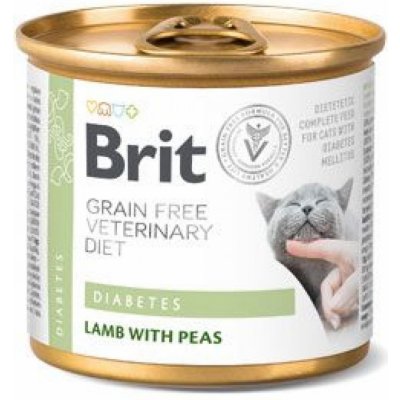 Brit Veterinary Diets Cat GF Diabetes 0,2 kg – Zboží Mobilmania