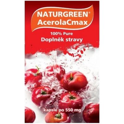 Naturgreen AcerolaCmax 120 kapslí – Hledejceny.cz