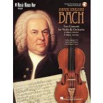 J.S. Bach: Violin Concerto No. 1 in A Minor, BWV1041 & Violin Concerto No. 2 in E Major, BWV1042 noty na housle + audio – Hledejceny.cz