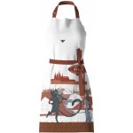 GiftyCity Kuchyňská zástěra Kočky ve městě – Sleviste.cz