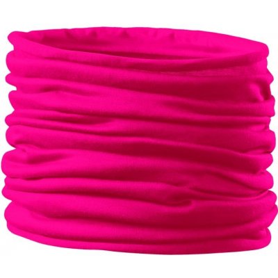 Malfini multifunkční šátek Twister neonově růžová