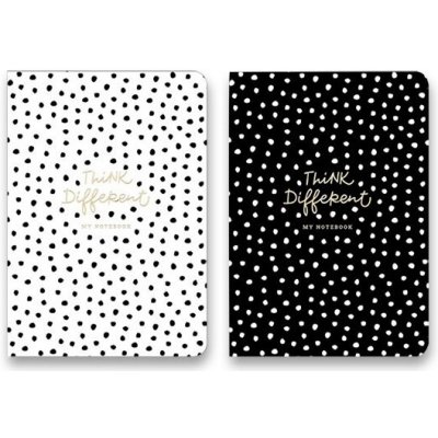 Shkolyaryk Náčrtník Muse Sketch & Note Black & White A5 šistý 64 listů – Zboží Dáma