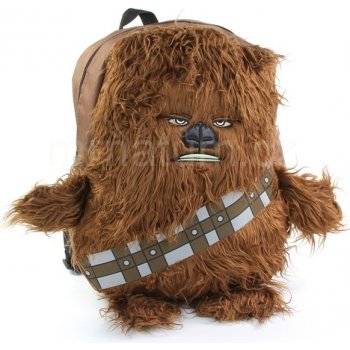 Star Wars batoh Žvejk Chewbacca hnědý