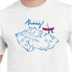 Familium Vodácké tričko Ahoooj! – Zboží Dáma