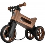 FUNNY WHEELS Rider SuperSport 2v1 měděné s popruhem a tichými koly – Zboží Dáma