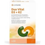 Livsane Vitamin D3 + K2 na vitalitu 30 kapslí – Hledejceny.cz