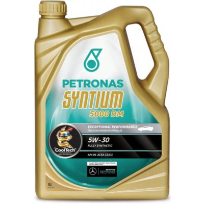 Petronas Syntium 5000 DM 5W-30 5 l – Zboží Mobilmania