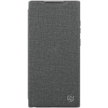 Pouzdro Nillkin Qin Book Pro Cloth Samsung Galaxy S23 Ultra šedé