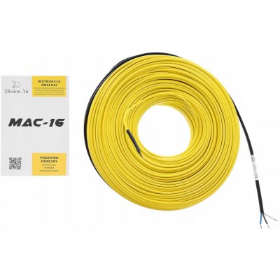 Topný kabel Mission Air 154 m 2464 W – Hledejceny.cz