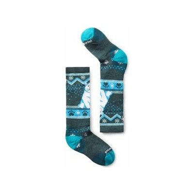 Smartwool K WINTERSPORT FC PLR BR PTRN OTC dětské ponožky twilight – Hledejceny.cz