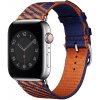 AW Pevný nylonový řemínek na Apple Watch - Oranžovo modrý Šířka uchycení řemínku: 38/40/41mm Oranžovo-modrý IR-AWNLNT17