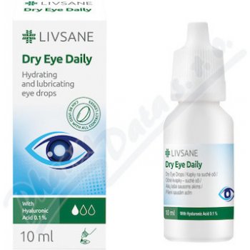 Livsane oční kapky hydratační a zvlhčující 10 ml