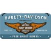 Obraz Nostalgic Art Plechová Cedule Harley-Davidson Free Spirit Riders