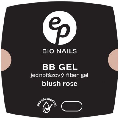 BIO nails FIBER BLUSH ROSE jednofázový hypoalergenní gel 50 ml