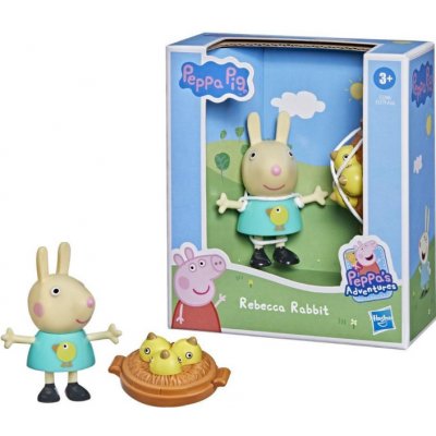 HASBRO Prasátko Peppa Králíček Rebeka s hnízdem – Zboží Mobilmania