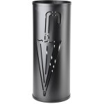Mondex Kovový stojan na deštníky Cedric Black Umbrella, 49,5x20 cm – Zboží Dáma