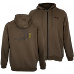 Avid Carp mikina Compound Zip Hoodie Brown – Zbozi.Blesk.cz