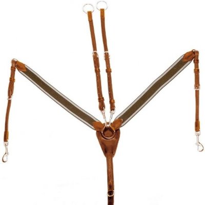 SUPREME Poprsník Uke elastický cognac – Zboží Dáma