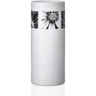 Crystalex Váza White & Flower Ornament 260 mm, 1 ks – Hledejceny.cz