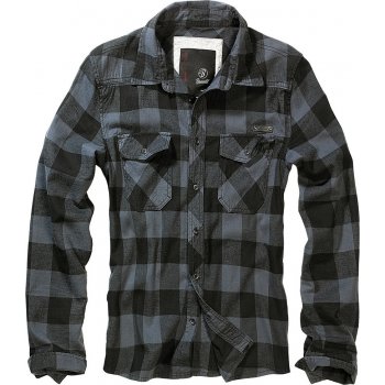 Brandit Check shirt šedá černá