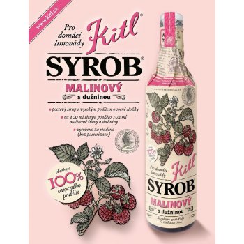 Kitl Syrob Malinový 0,5 l