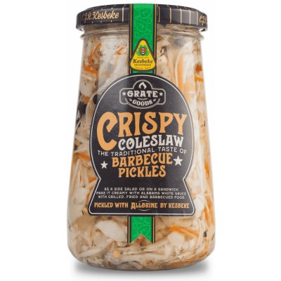 Grate Goods BBQ nakládaná zelenina Crispy Coleslaw 370 ml