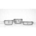 Keith titanová třídílná sada na vaření Cook Set Ti6053 – Zboží Dáma