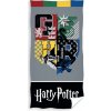 Ručník Carbotex Dětská osuška Harry Potter Erby 70 x 140 cm