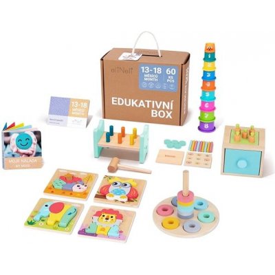 EliNeli sada naučných hraček pro děti od 1 roku edukativní box – Zboží Dáma