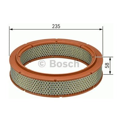Vzduchový filtr Bosch 1 457 432 111 – Hledejceny.cz