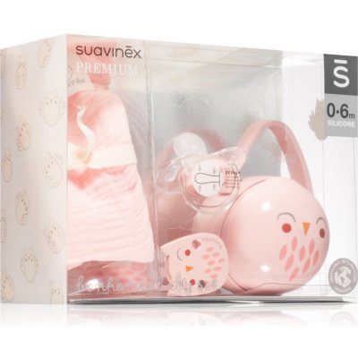 Suavinex dárkový baby set Bonhomia růžová – Sleviste.cz