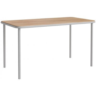 Bolia Dřevěný zahradní stůl Kite 140 x 75 cm se šedou podnoží – Hledejceny.cz
