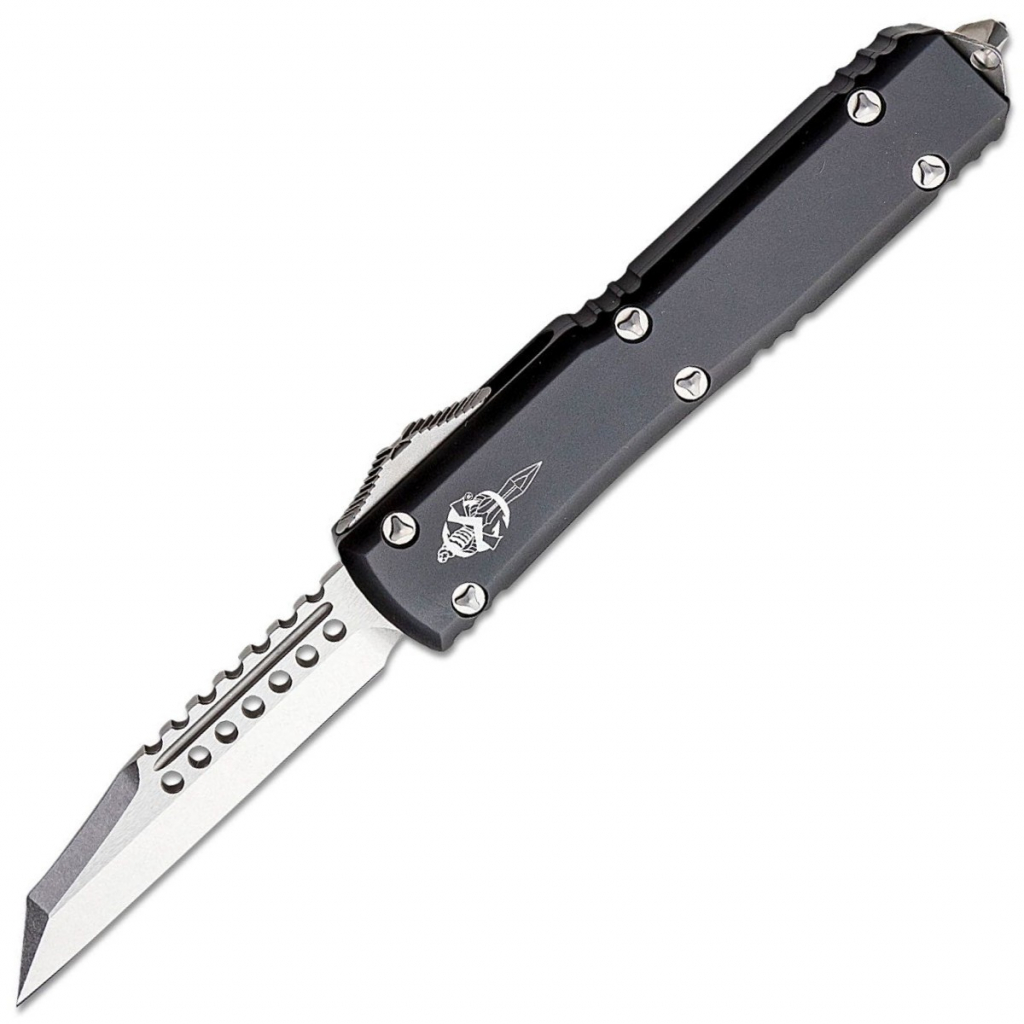 Microtech Signature Series Ultratech Warhound Stonewashed 119W-10S