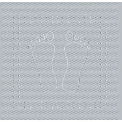 Kleine Wolke Foot šedá 36 x 72 cm 4388189005 – Zboží Dáma