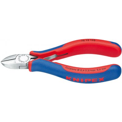 KNIPEX Kleště boční štípací pro elektromechaniky 125 mm, knipex 7612125 – Zboží Dáma