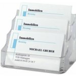 SIGEL Zásobník na vizitky plastový 210 kusový průhledný – Zboží Živě