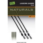 Fox Montáž Naturals Leadcore Leaders 75 cm 50 lb 3 ks – Zboží Mobilmania