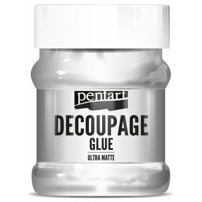 Pentart Lepidlo a lak na Decoupage 230 ml ULTRA MAT – Zboží Mobilmania