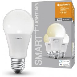 Ledvance sada 3x chytrá LED žárovka SMART+ WIFI, E27, A100, 14W, 1521lm, 2700K, teplá bílá SMART+ WIFI