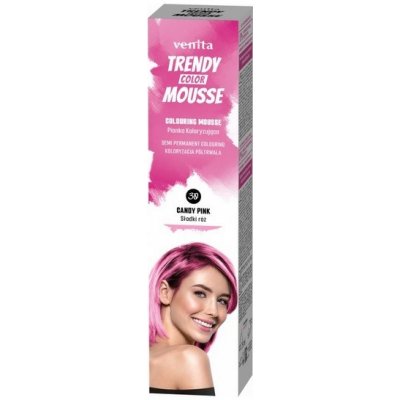 Venita Trendy Color Mousse candy pink 75 ml