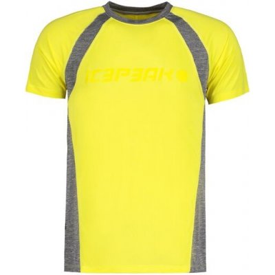 Icepeak Destin outdoorové tričko pánské žlutá – Zboží Mobilmania